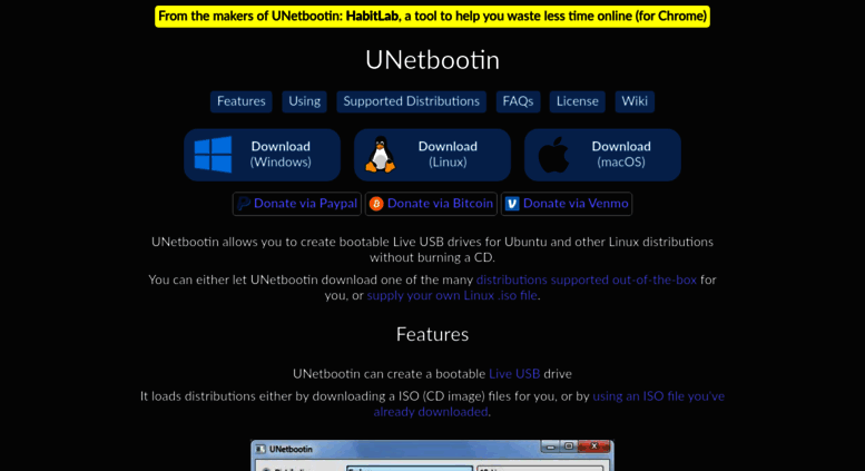 unetbootin for mac os x