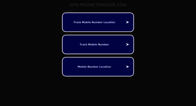 Phone Number Tracker