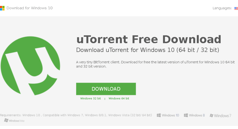 utorrent free download for windows 10 64
