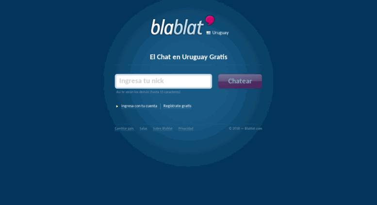 chat amigos en uruguay gratis blablate