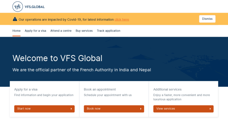 Access vfs-france.co.in. Welcome to VFS Global | VFS Global