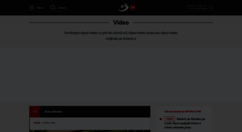 Access Videonews Antena3 Ro Antena3 Specialisti In Stiri