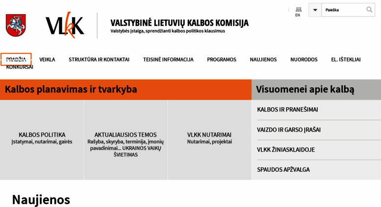 Access Vlkk Lt Pradzia Valstybinė Lietuvių Kalbos Komisija