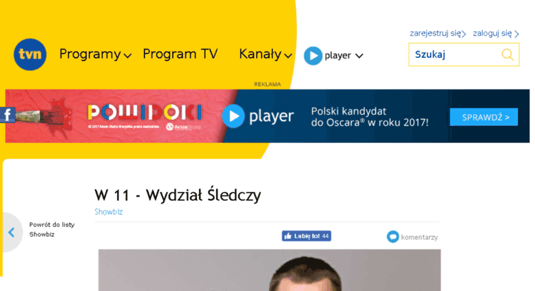 Access w11.onet.pl. W-11 Wydział Śledczy - serial online ...