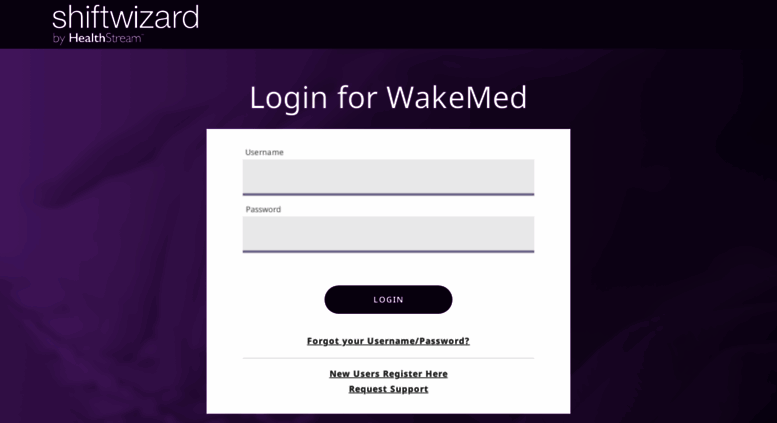 Access Wakemed myshiftwizard ShiftWizard