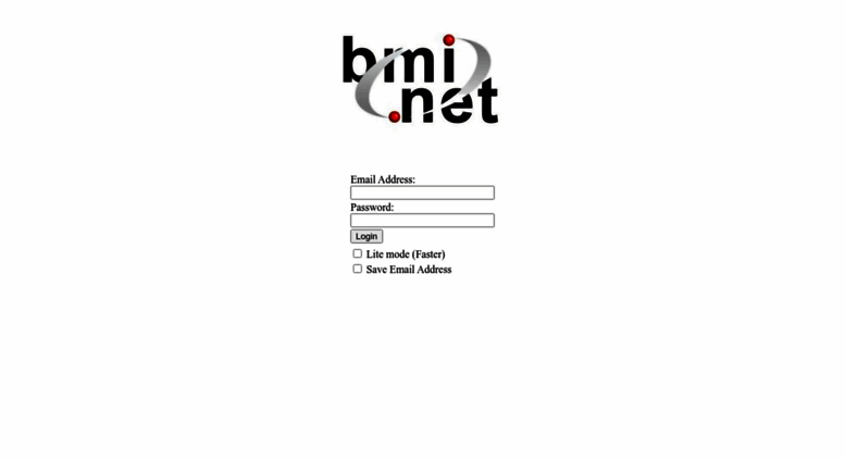 bmi.net login