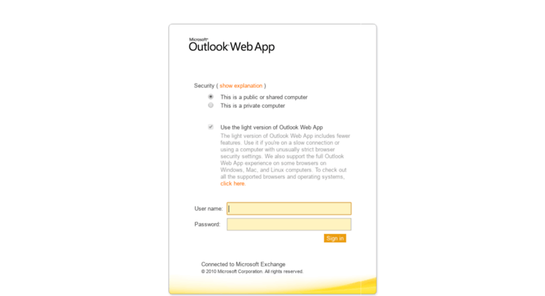 Access Webmail Communitycaretx Org Outlook Web App