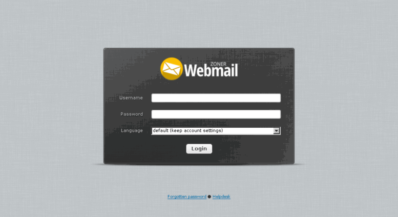 ZONER Webmail :: Welcome to ZONER Webmail.