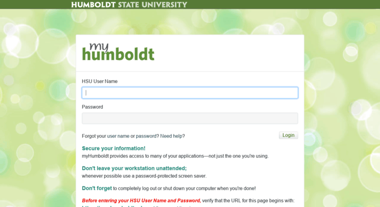 Access Webmail humboldt edu Login CAS Central Authentication Service