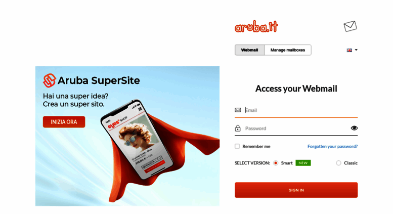 Access Webmail Iacosoft Com Webmail Aruba