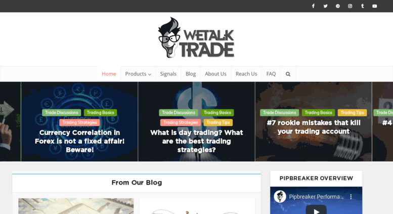 Access Wetalktrade.com. Home | Wetalktrade - What It Really Takes To Taste Forex Success
