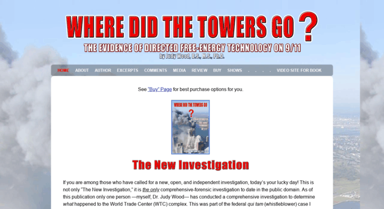 Where Did the Towers Go? Evidence of Directed Free-energy Tec... by Judy D. Wood