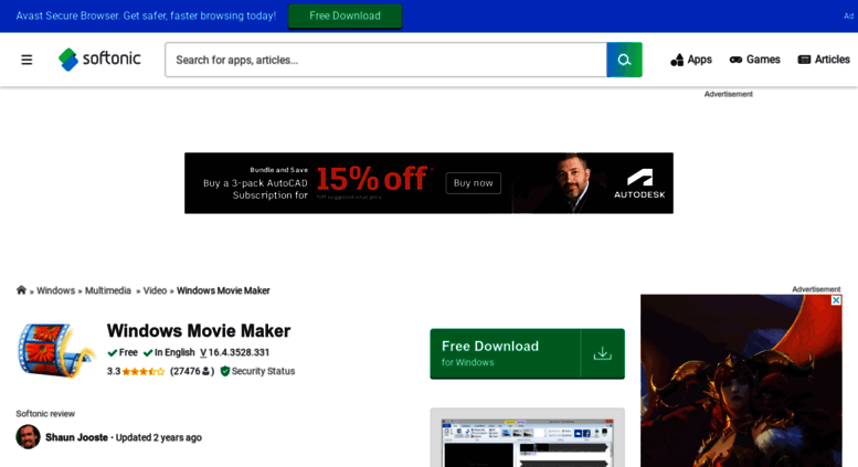 Windows Movie Maker 2.6 Free Download Softonic