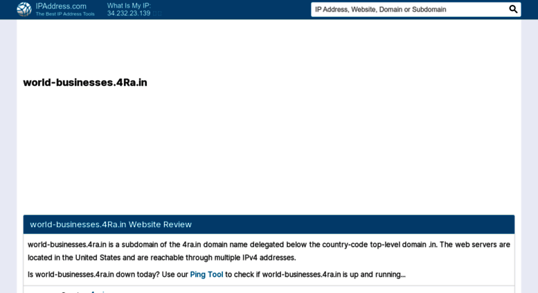 Access World Businesses 4ra In Ipaddress Com World Businesses 4ra In World Business Pages