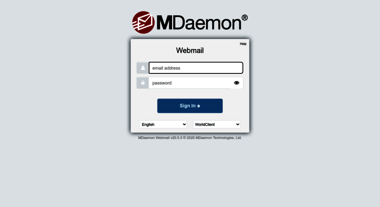 world client for mdaemon
