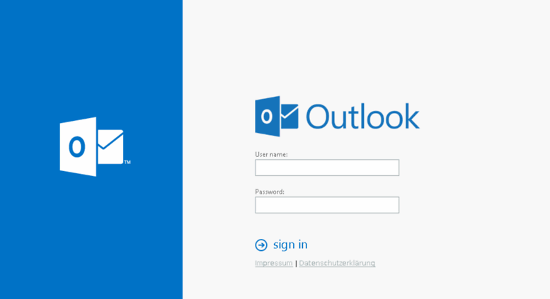 Access xmail.mwn.de. Outlook