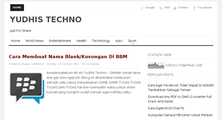 Access Yudhis Technoblogspotcom Yudhis Techno