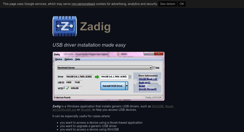 zadig driver download